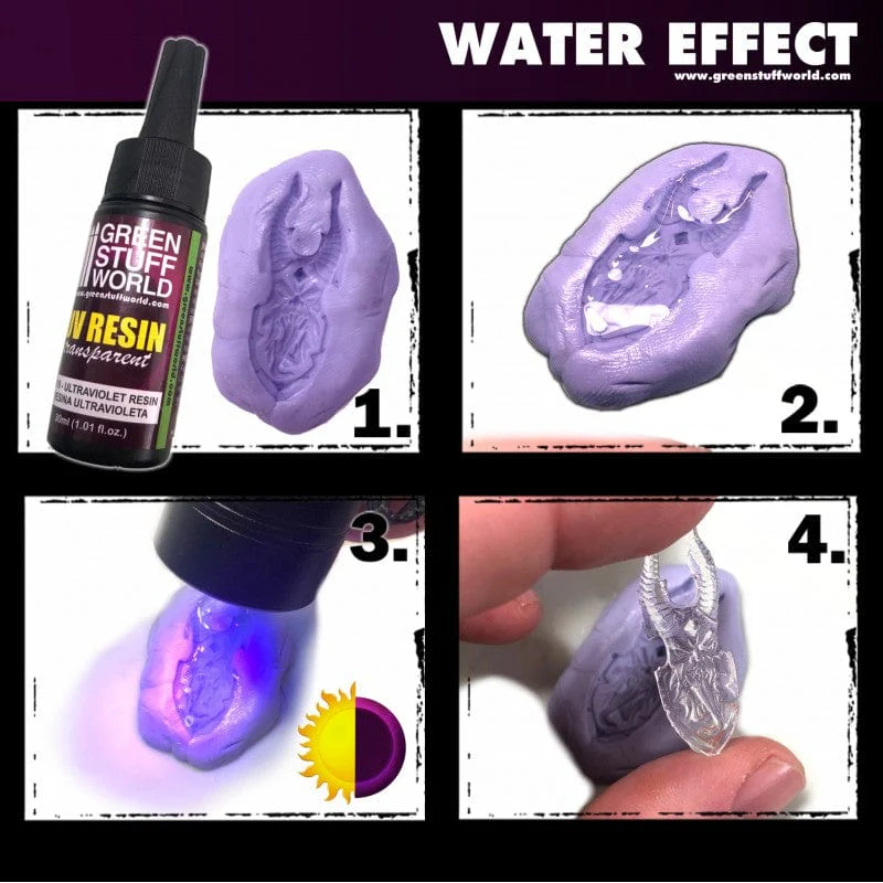 GSW Ultraviolet UV Resin - CLEAR - 100ml - Image 2
