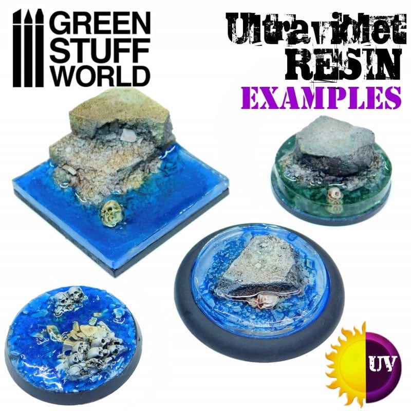 GSW Ultraviolet UV Resin - Fluor Toxic Green Effect - 30ml - Image 3