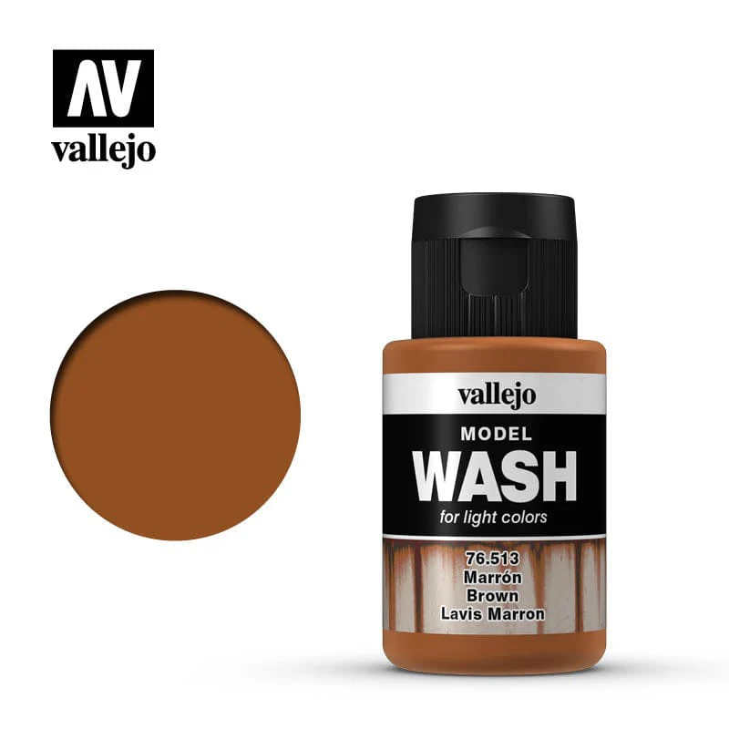 Vallejo Brown Model Wash 35ml