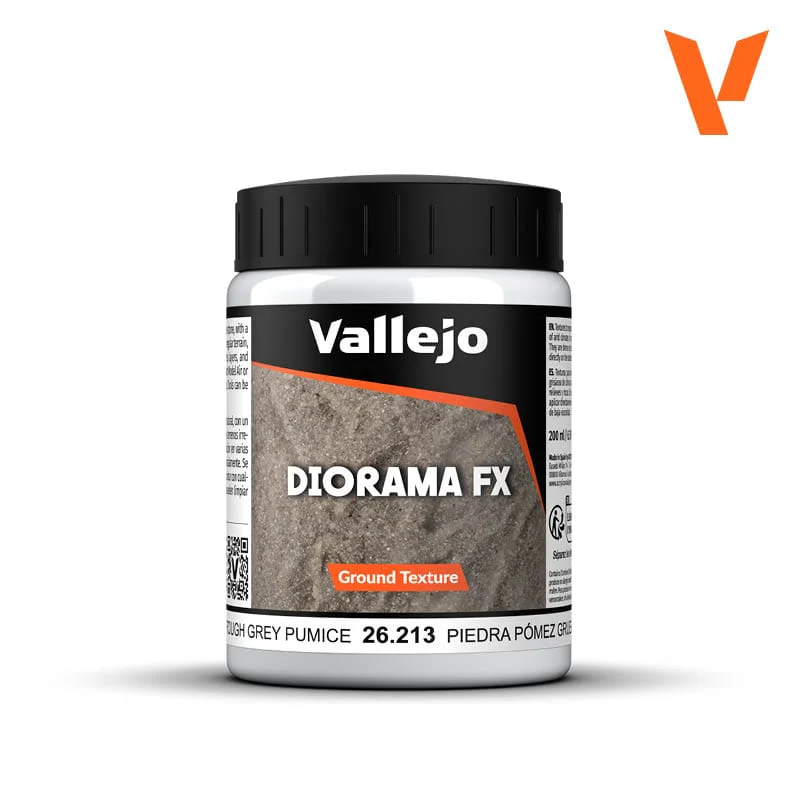 Vallejo Diorama Effects 200ml - Rough Grey Pumice
