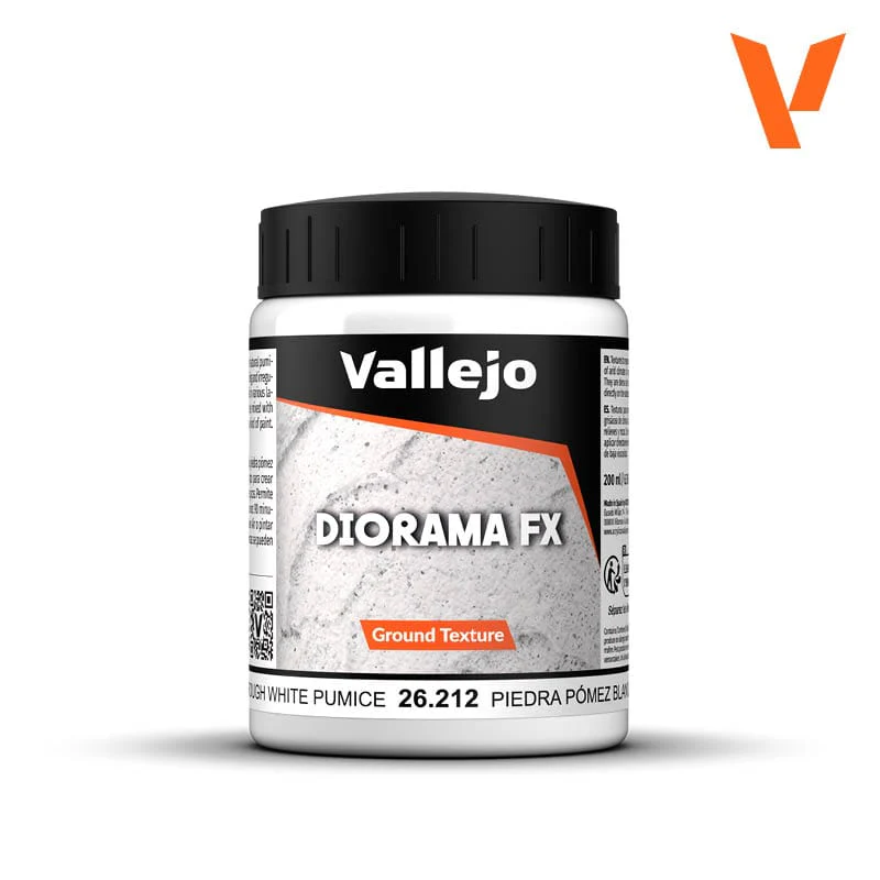 Vallejo Diorama Effects 200ml - Rough White Pumice