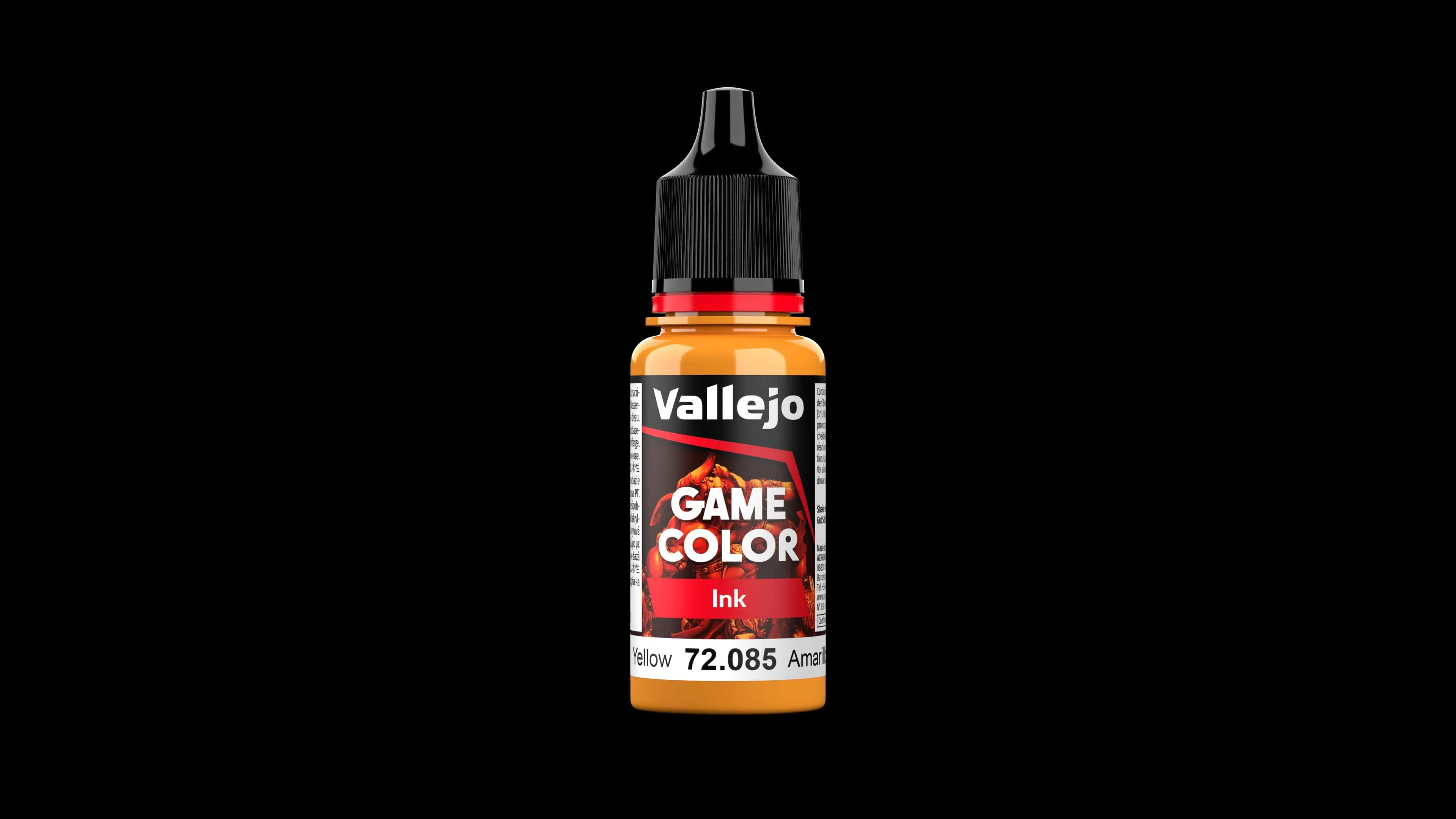 Vallejo Game Color 18ml - Yellow Game Ink