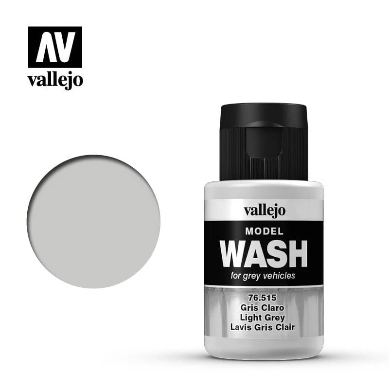 Vallejo Light Grey Model Wash 35ml