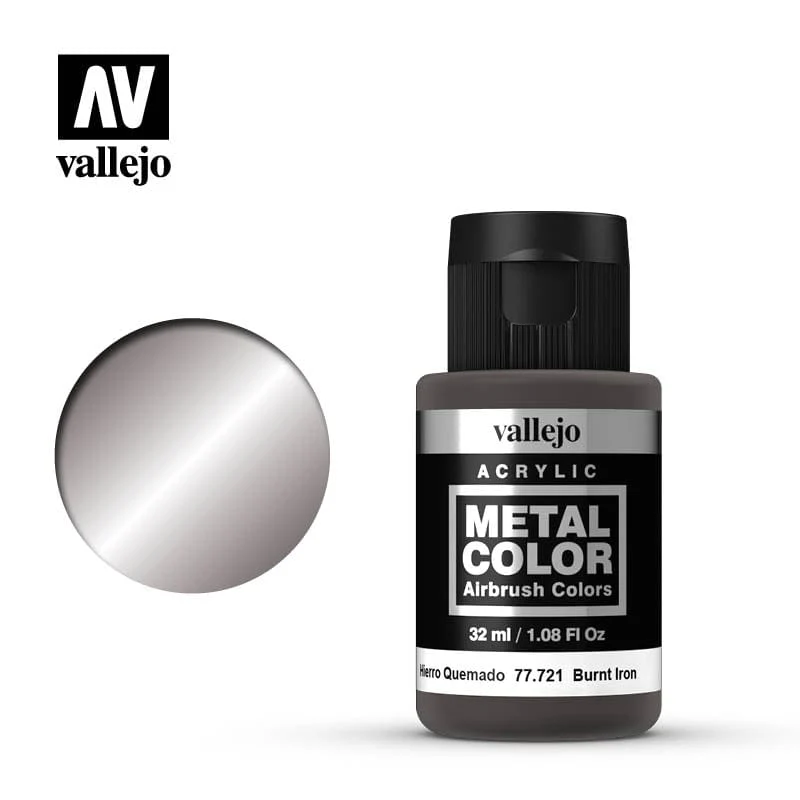Vallejo Metal Color Burnt Iron 32ml