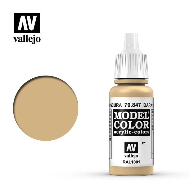 Vallejo Model Color Dark Sand 17ml - (136)