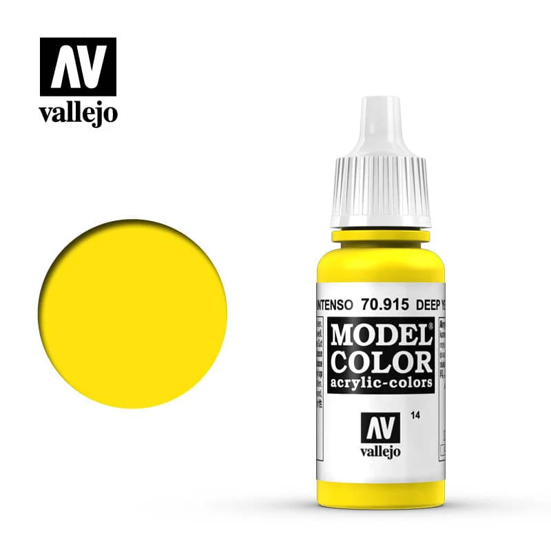 Vallejo Model Color Deep Yellow 17ml - (026)