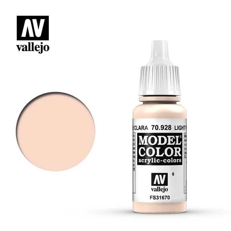 Vallejo Model Color Light Flesh 17ml - (005)