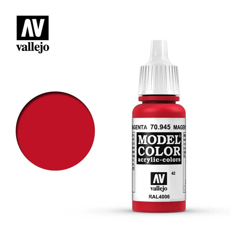 Vallejo Model Color Magenta 17ml - (044)