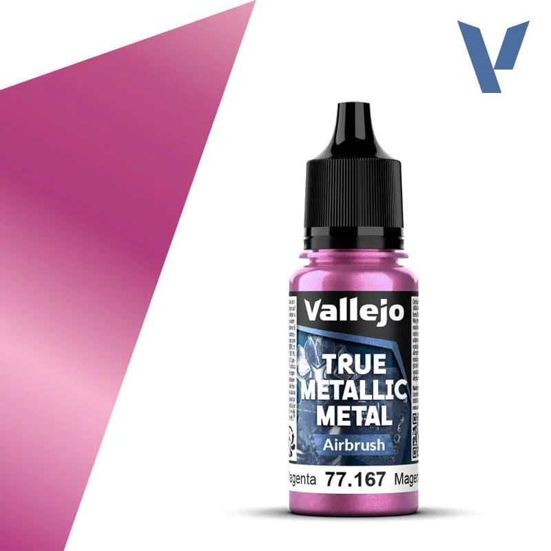 Vallejo True Metallic Metal 18ml - Airbrush Crimson Magenta
