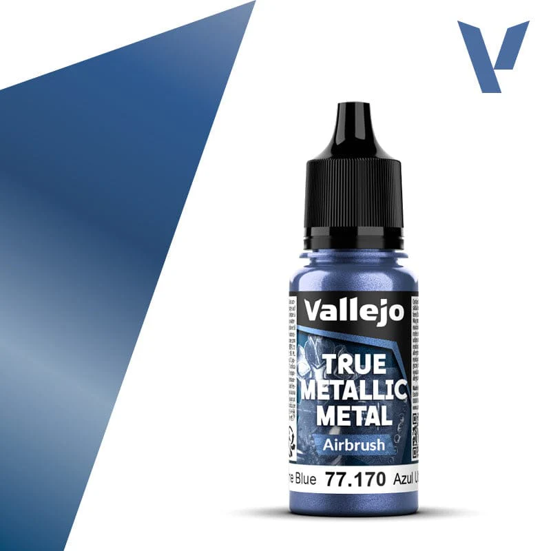 Vallejo True Metallic Metal 18ml - Airbrush Ultramarine Blue