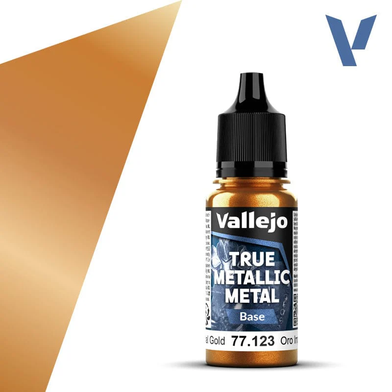 Vallejo True Metallic Metal 18ml - Base Imperial Gold