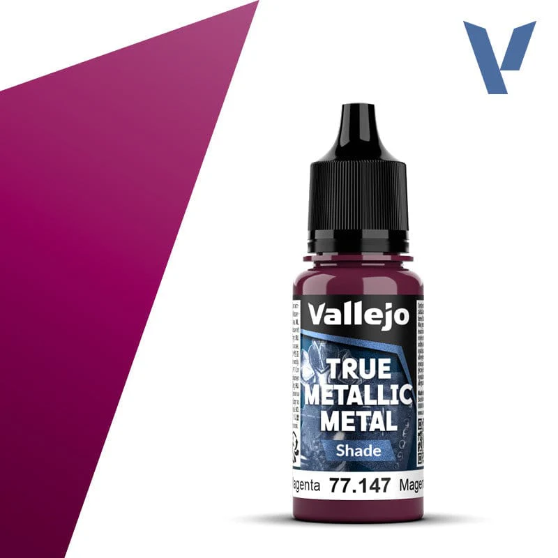 Vallejo True Metallic Metal 18ml - Shade Crimson Magenta