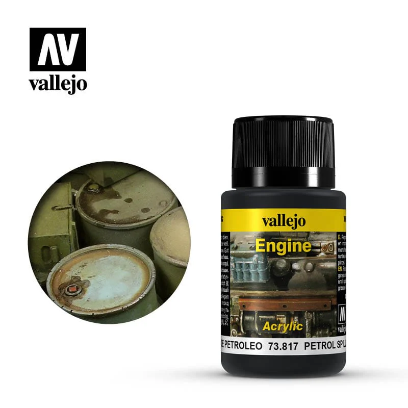 Vallejo Weathering Effects Petrol Spills 40ml