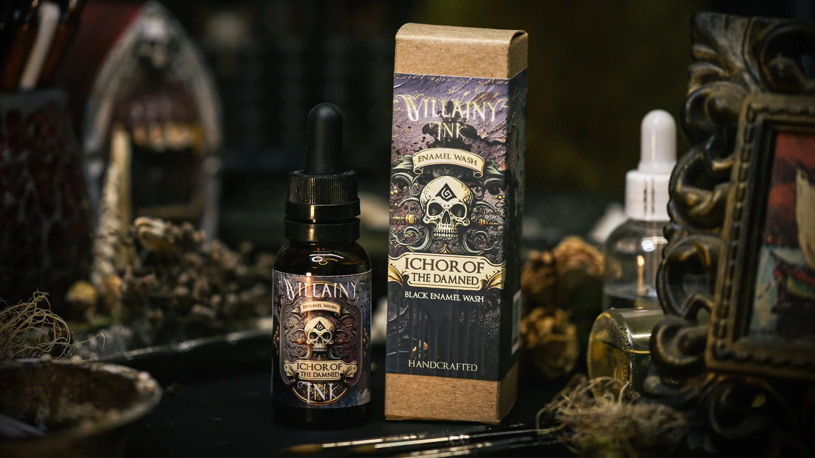 Villainy Inks Phase I - Handcrafted Enamel Washes 30ml - Ichor of the Damned