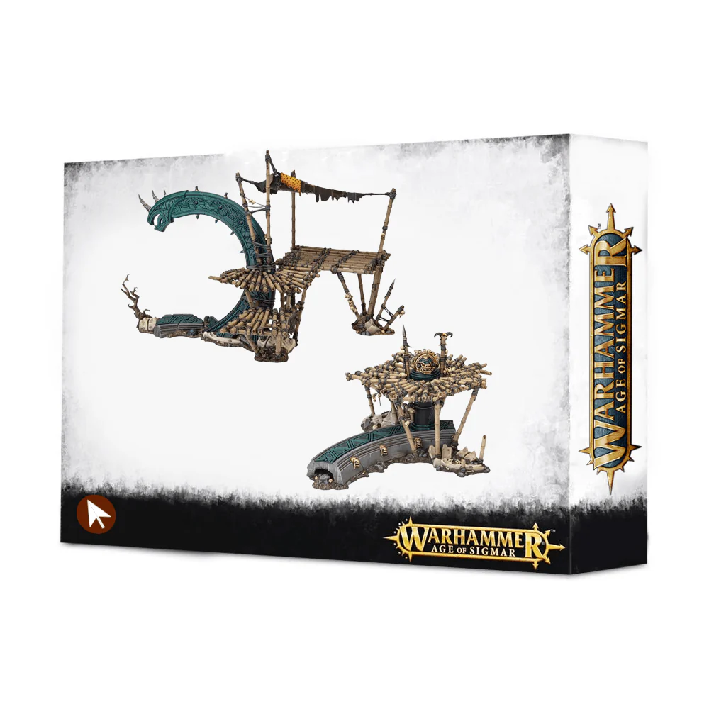 Warcry Ravaged Lands: Ruines Spawning Pool Scenery