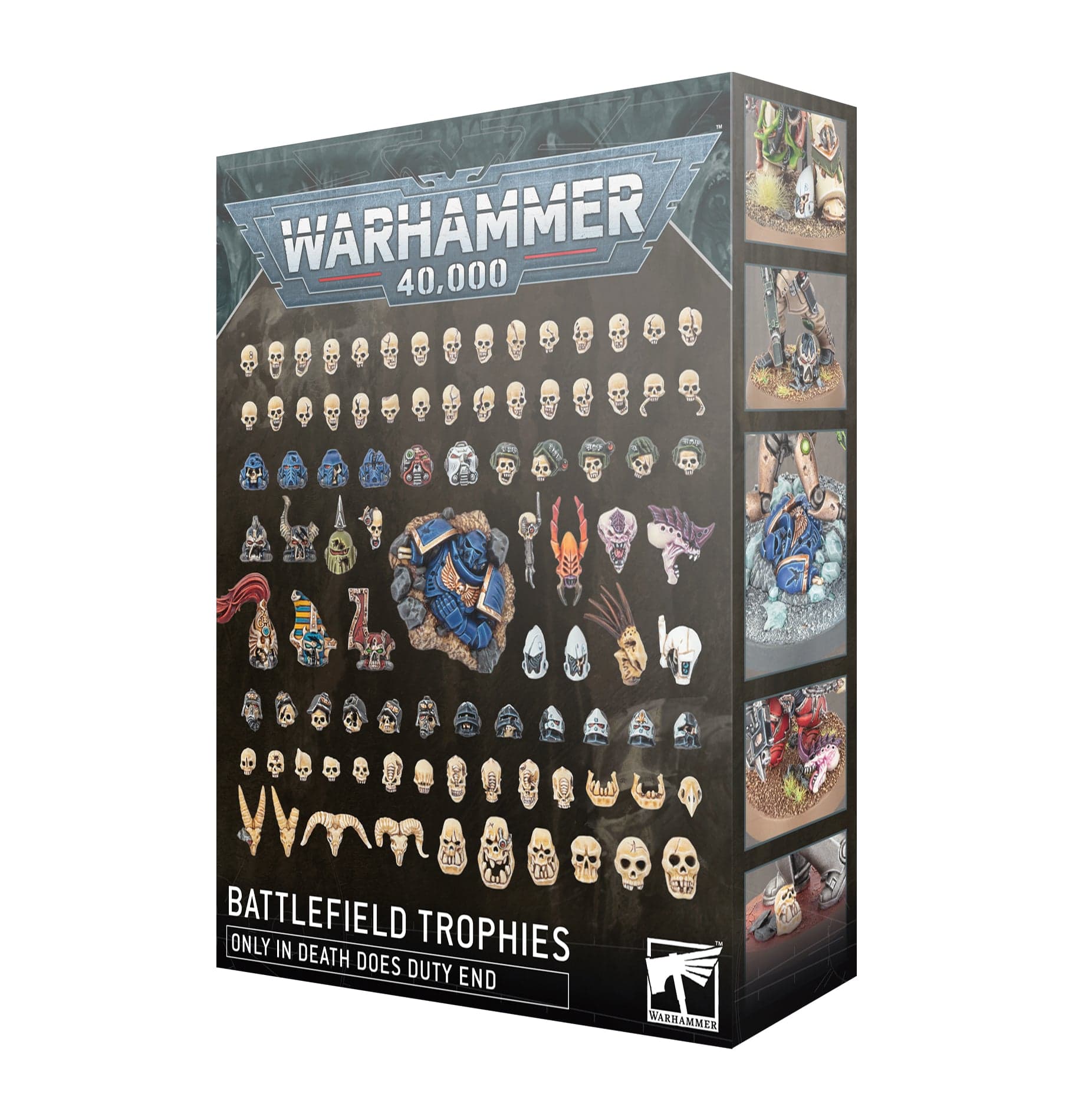 Warhammer 40k Battlefield Trophies basing kit