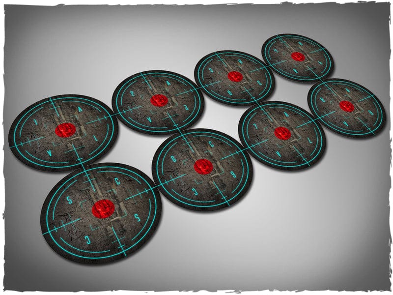 Warhammer Neoprene Objective Markers set #1 - Marksman