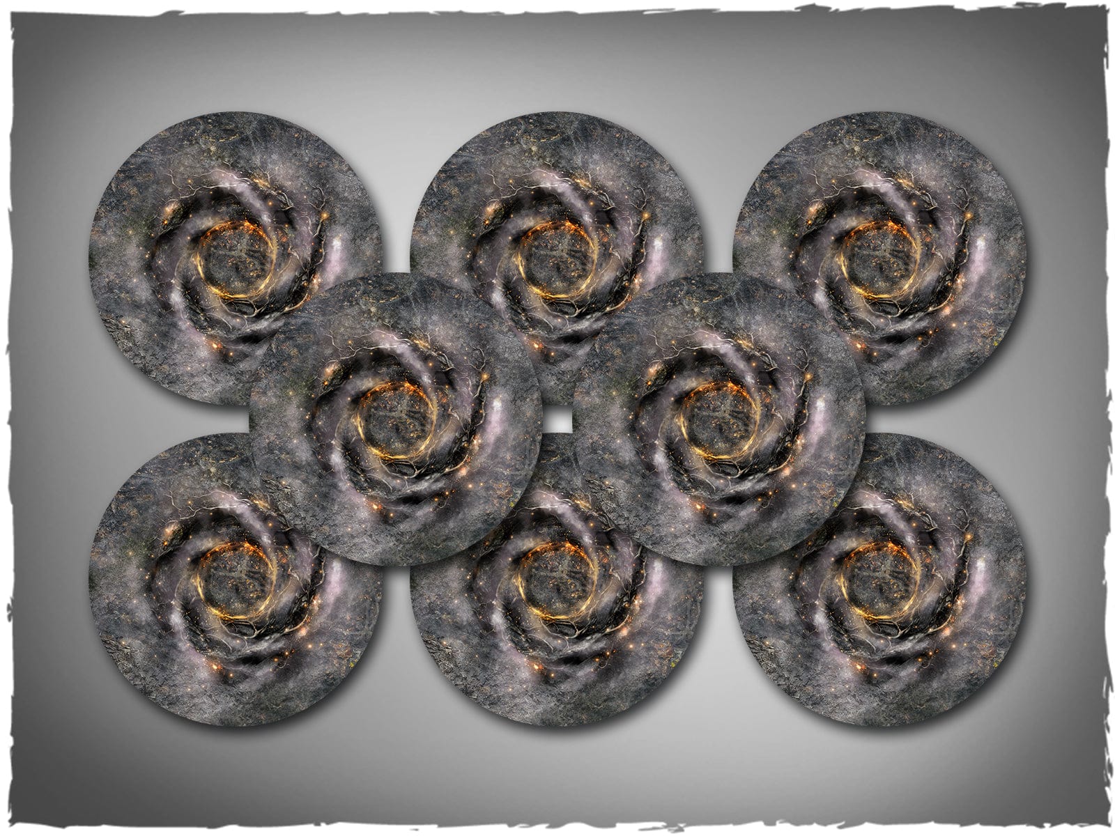 Warhammer Neoprene Objective Markers set - Realm of Shadow