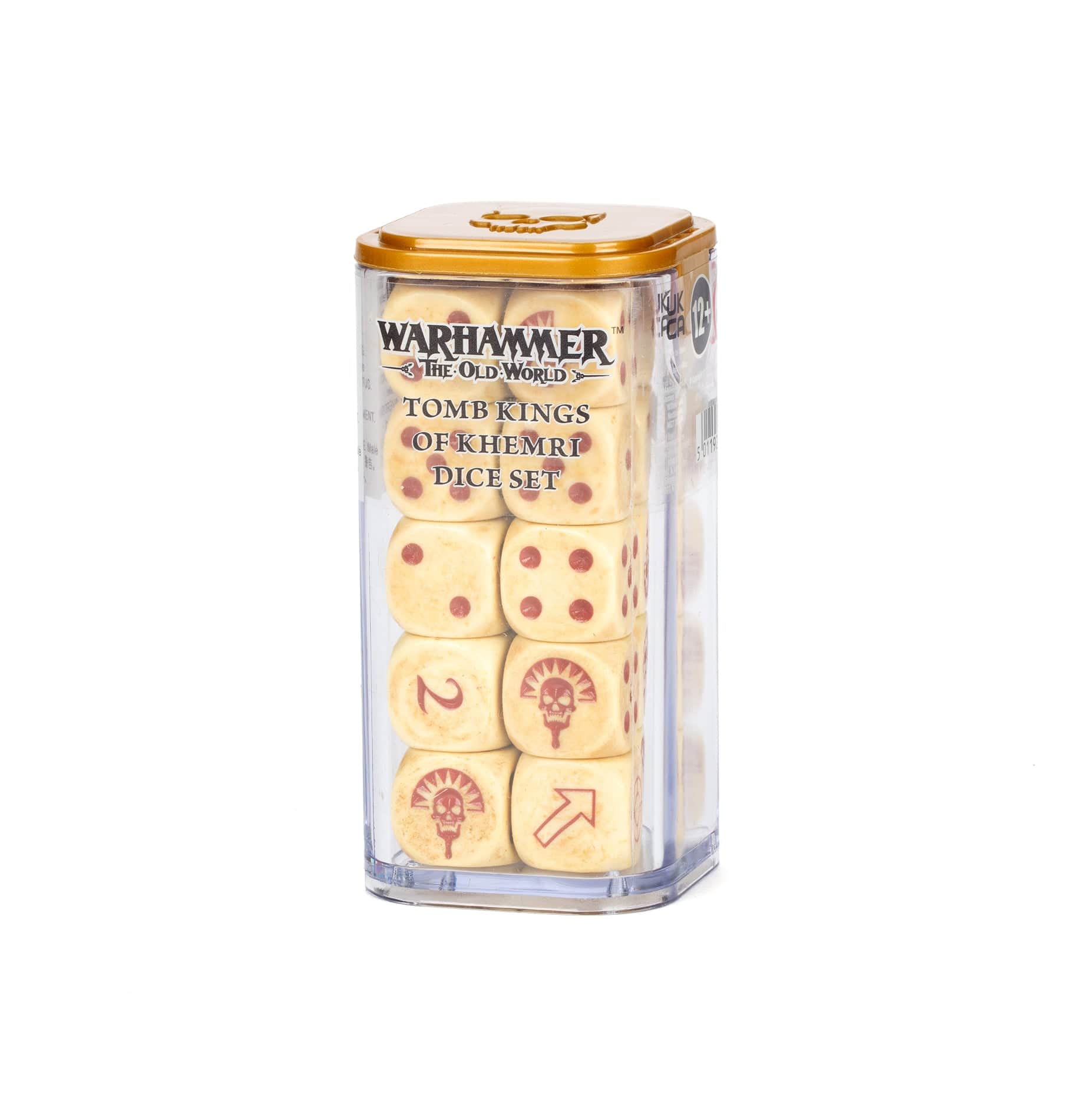 Warhammer The Old World: Tomb Kings of Khemri Dice set