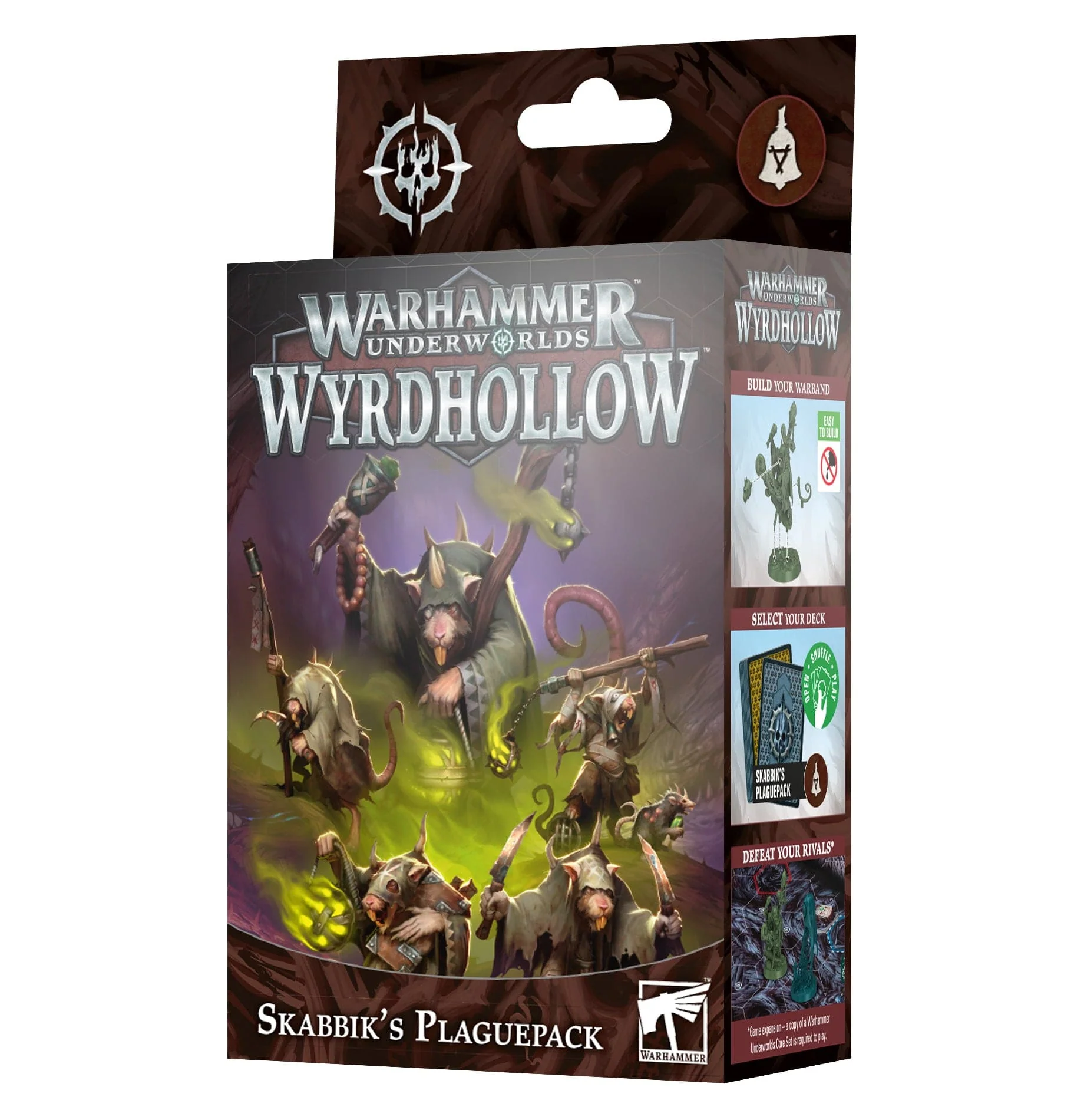 Warhammer Underworlds: Skaven Skabbik's Plaguepack (ENG)