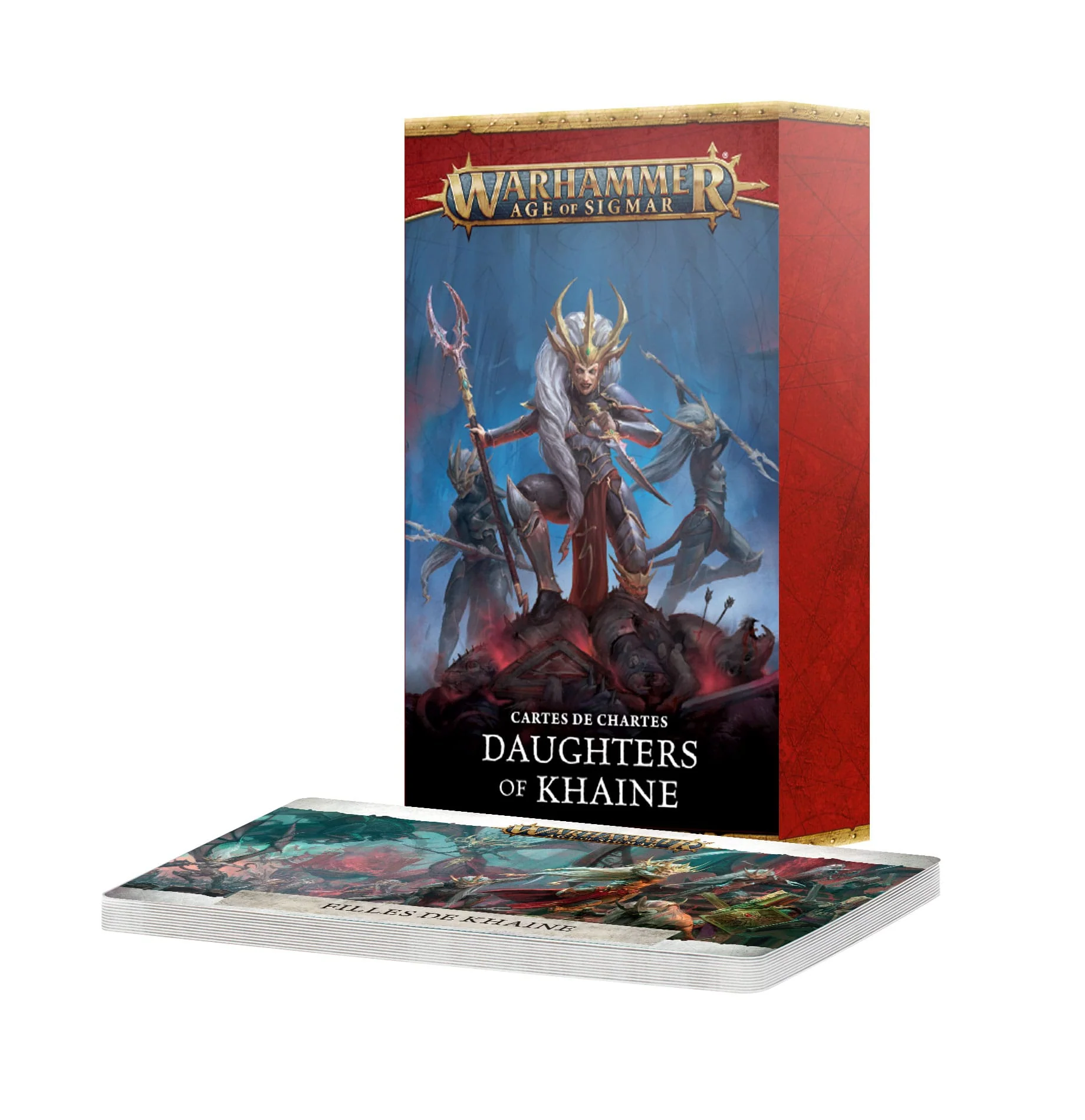 Warscroll Cards Daughters of Khaine (FRANÇAIS)