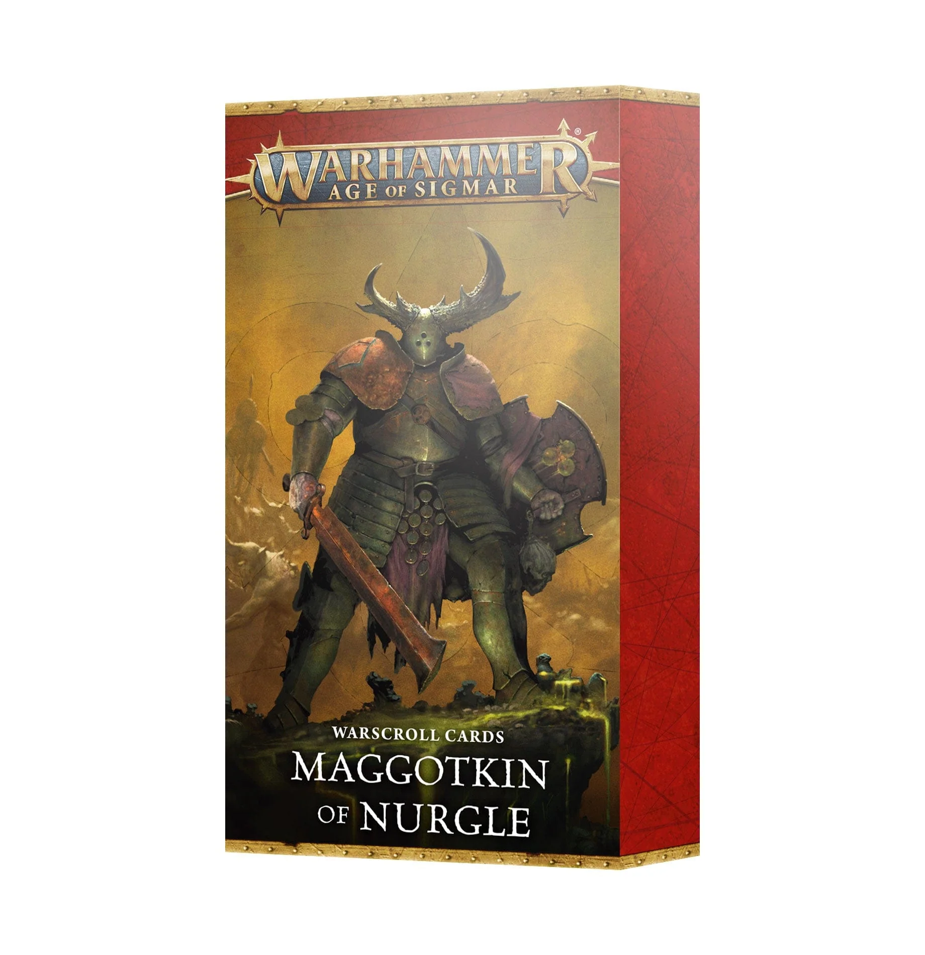 Warscroll Cards Maggotkin of Nurgle (ENG)