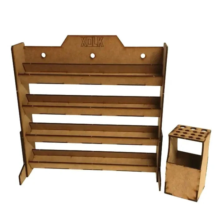 Xolk Pre-made Scenery: Paint Rack A