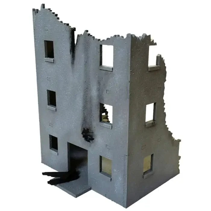 XOLK Pre-made Scenery: Urban War Zone Kit [D] - Image 2